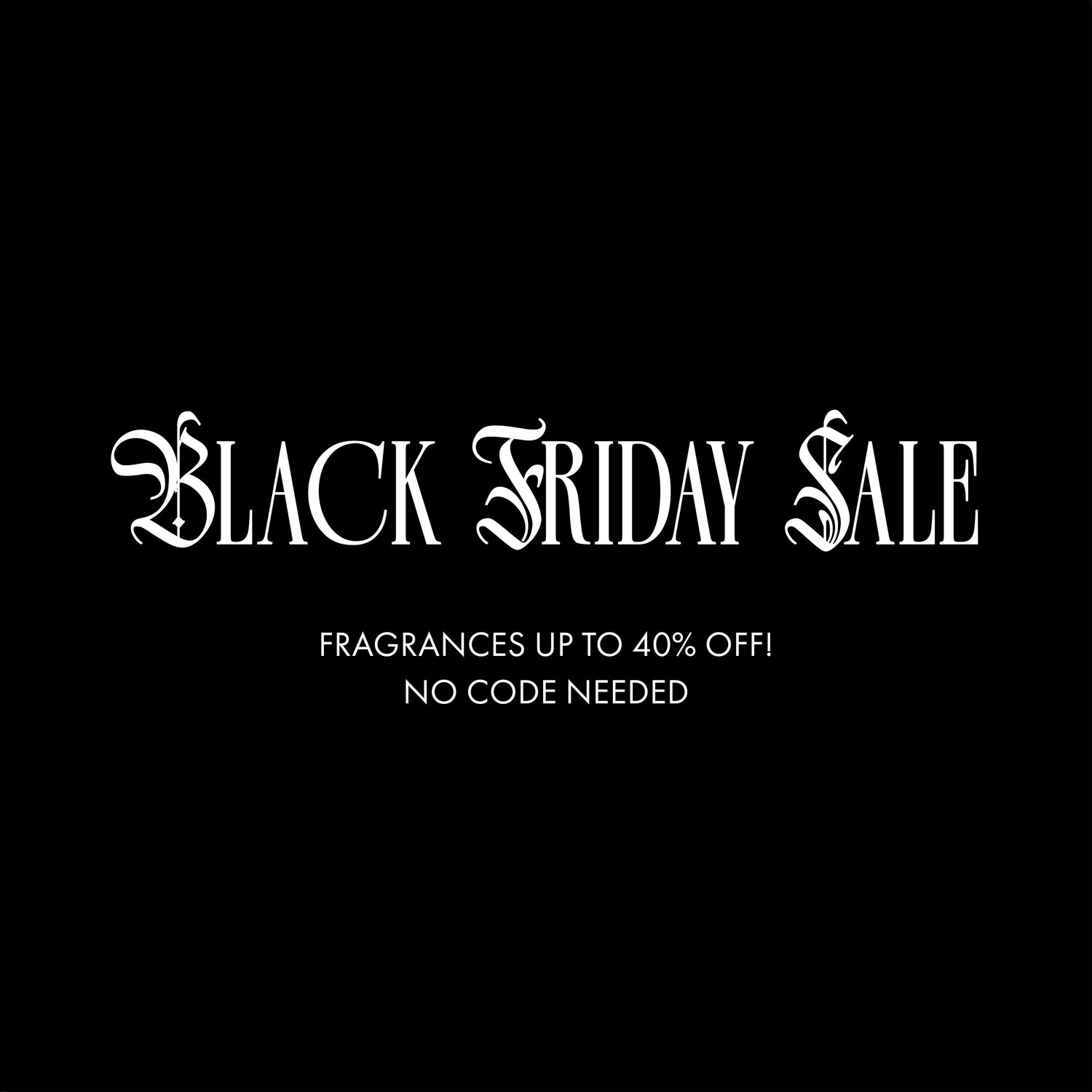 Black Friday Sale