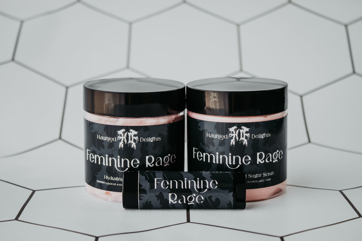 Feminine Rage: Cherry Berry Lip Balm